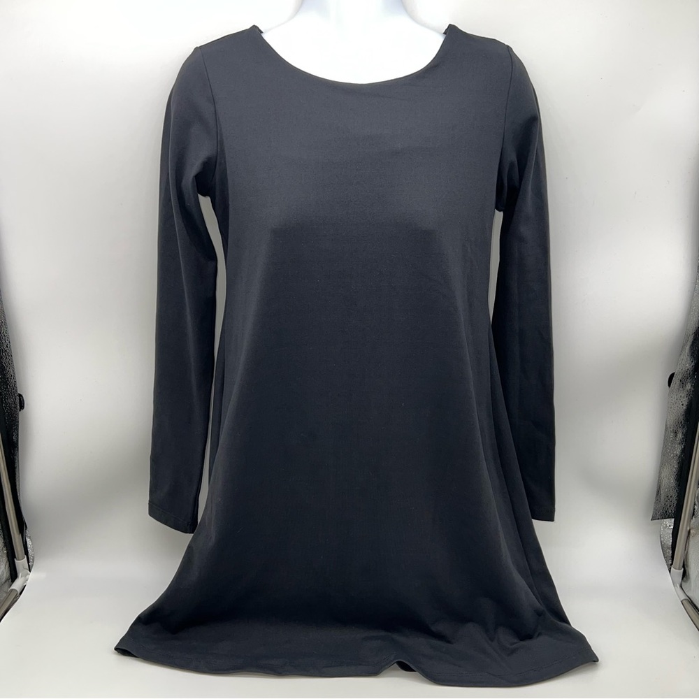 Susana Monaco Classic Black Long Sleeve Dress